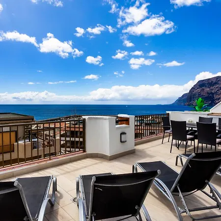Ocean Panorama - 3 Ac Bedrooms, Private Garage, Pool, 2 Bathrooms, Tv Channels Appartement *