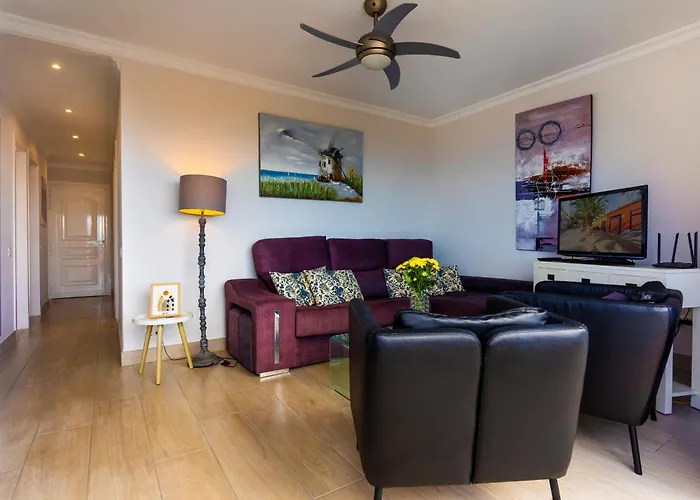 Ocean Panorama - 3 Ac Bedrooms, Private Garage, Pool, 2 Bathrooms, Tv Channels * 아칸티라도